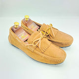 Suede String Loafers-CWLH-0024-189-001